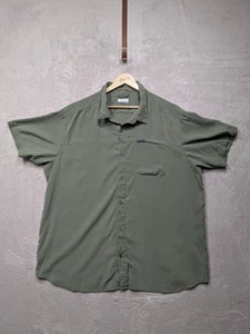 Columbia Button Up Kurzarm Hemd Herren XXL Angeln Outdoor Camping - Bild 1 von 6