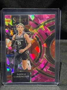 2024 Panini Select WNBA - Premier Level DiJonai Carrington #194 Pink Ice Prizm - Picture 1 of 2