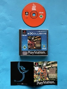 JADE COCOON PS1 Playstation PSX gioco PSONE IMBALLO ORIGINALE Cib BOX set ANIME game UBI 3 2 1 - Foto 1 di 4