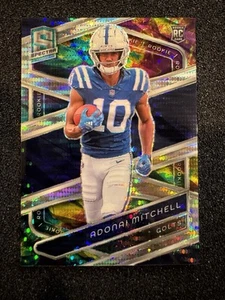 2024 Panini Spectra - Rookie Celestial Prism /99 #30 Adonai Mitchell Colts - Foto 1 di 3