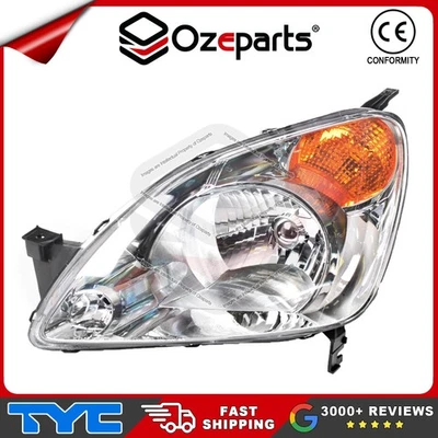 LH Left Head Light Lamp Amber Lens For Honda CRV CR-V RD SUV 2001~2004 - Image 1 of 4