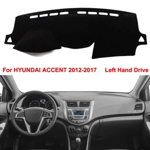 Leather Car Dashboard Dash Mat Dashboad Cover for HYUNDAI ACCENT 2012-2017 - Picture 1 of 8