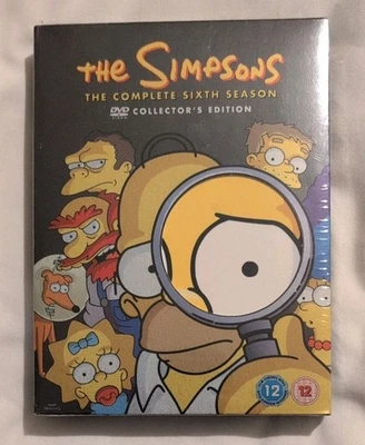 The Simpsons - Series 6 - Complete (DVD, 2005) New Sealed Who Shot Mr. Burns? - Image 1 of 2