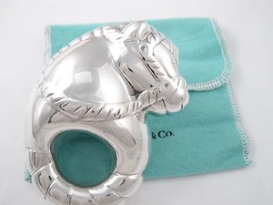 Tiffany & Co RARO Caballo de Plata Esterlina Adorable Sonajero Bebé Para Bebés Lindos - Imagen 1 de 7