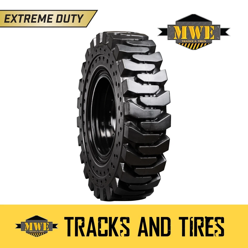 Neumático de goma maciza 13,00-24 (1 neumático) - Se adapta a CAT TL1055 TL943, Gehl DL8 DL6 DL9 Foto 1 de 4