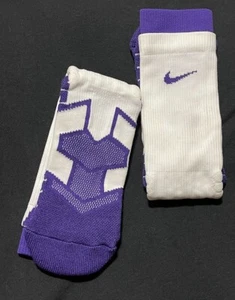 Nike Vapor Elite Fußball Crew-Socken PSX311-151 L lila weiß Large BIN 13 - Bild 1 von 2
