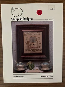Sheepish Designs SWEET BIRD SONG Counted Cross Stitch Pattern - Picture 1 of 1