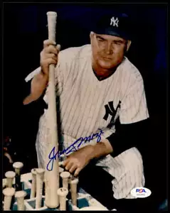Johnny Mize 8 x 10 Photo Signed Auto PSA/DNA Authenticated Yankees ID:428639 - Picture 1 of 4