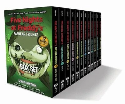 Five Nights At Freddy's Fazbear Frights 12 Books Box Set NEW Paperback 2022 Foto 1 de 3