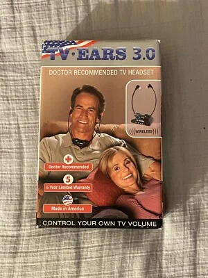 TV Ears 3.0 System Headset, Wireless New in Box - Image 1 of 3