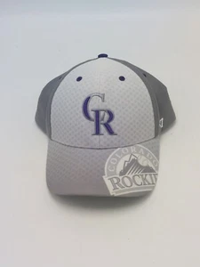 47 Brand CR Colorado Rockies Mütze bestickt Logo verstellbar grau Farbverlauf - Bild 1 von 7