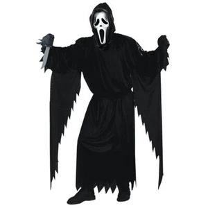 Adult Halloween Party Scream Horror Ghost Face Mask Cosplay Costume Fancy Dressण - Picture 1 of 8