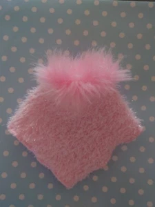 2005 Fashion Fever Style For 2 Barbie Doll Clothing Pink Fluffy Glitter Poncho - Picture 1 of 3
