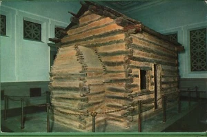 Vintage Postcard President Abe Lincoln Birthplace Hodgenville Kentucky KY  - Picture 1 of 4