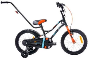 Kinderfahrrad Jungen Fahrrad Stützräder Schubstange 16 Zoll Tiger Bike - Bild 1 von 11