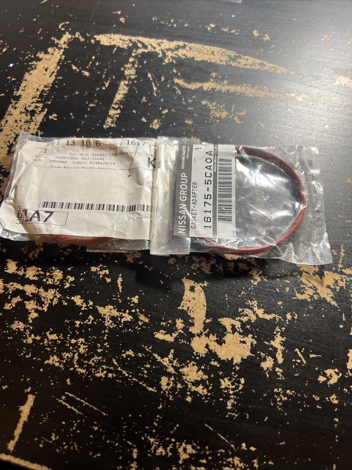 NUEVO OEM NISSAN INFINITI Juego de 2 juntas de carrocería del acelerador 161755CA0A Q50 Q60 VR30 Foto 1 de 4