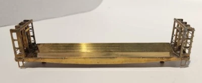 HO Scale Brass Pulwood Car - Image 1 of 4