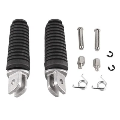 For Yamaha TDM 900 P/R 2002 2003 & Fazer 700 1986 87 Highway Footrests Foot Pegs - Image 1 of 4