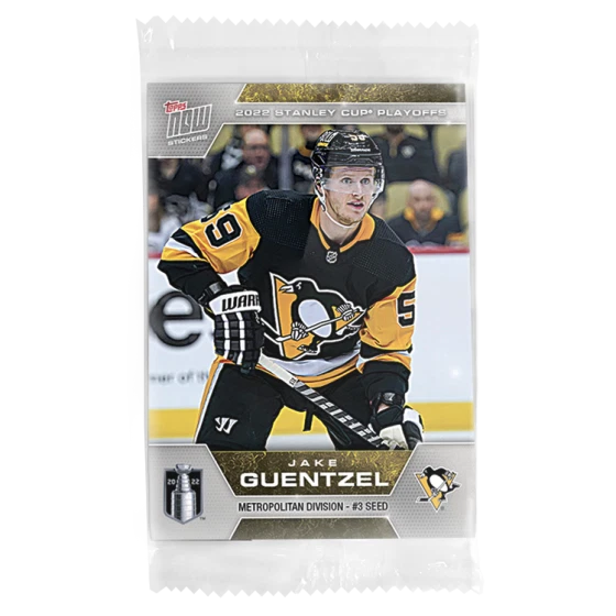 2021/22 Topps Now NHL STICKER 24 SC PLAYOFFS JAKE GUENTZEL PENGUINS PRESALE - Image 1 of 1