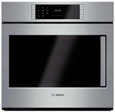 Horno de pared eléctrico individual Bosch Benchmark Series HBLP451LUC 30" de acero inoxidable Foto 1 de 3