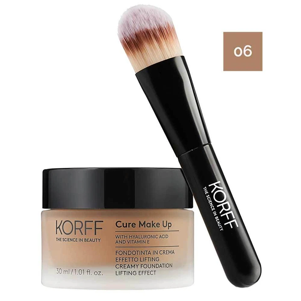 Korff Cure Make Up - Fondotinta in Crema Effetto Lifting N. 06, 30ml + Pennello - Immagine 1 di 1
