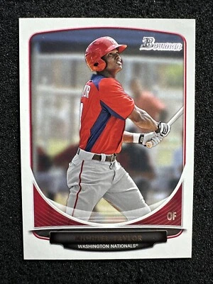 MICHAEL TAYLOR #BP47 2013 Bowman QTY Washington Nationals - Image 1 of 3