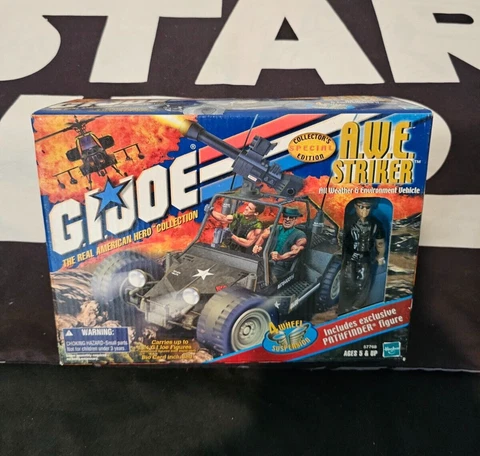 A.W.E. Striker w Pathfinder G.I. JOE COBRA 25th Collector's Special Edition #2 Cover