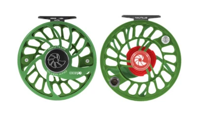 NAUTILUS CCF-X2 10/12 FLY REEL CUSTOM GLADES GREEN -NEW- IN STOCK! - Image 1 of 4