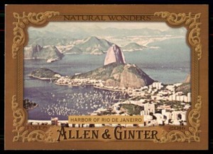 2016 Topps Allen & Ginter Harbor Rio De Janeiro Natural Wonders #NW-20