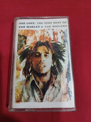 Bob Marley & The Wailers One Love Best RARE Cassette tape INDIA indian insert - Image 1 of 4