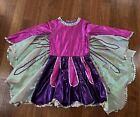Chasing Fireflies Wishcraft Butterfly Fairy Costume 14 *As Is Pink Purple Sequin