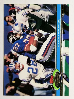 1991 Stadium Club #58 Rodney Hampton - Image 1 of 2