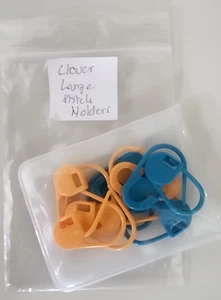 11 Stück Kleeblatt große Stichhalter farbcodierte Stücke Neu Verpackung SM - Bild 1 von 2