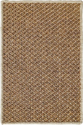 Premium Brazilian Area Rug – 2' X 3' Natural Sisal with Jute Border, Ultra Durab - Image 1 of 4