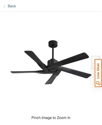 Wingbo 54” Ceiling Fan - Image 1 of 3