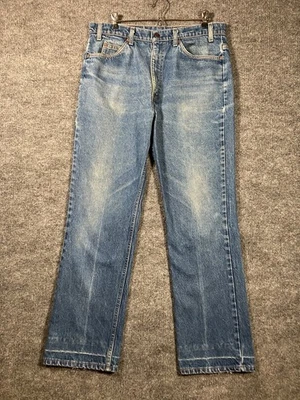 VTG 70s Levi’s 517 Orange Tab Jeans USA Made Bootcut Denim 575 El Paso 34x31 - Image 1 of 4