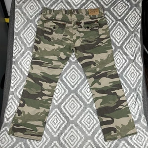 True Religion Jeans Herren 44x33" Woodland Camo Pattentaschen Y2K - Bild 1 von 16