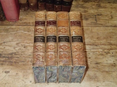(Q) 1834 The History of the Church of Christ by Rev J Milner . 4 volumes - Image 1 of 4