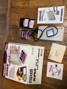 Imation Super Disk USB Drive for Macintosh SD USB M - No Power Cable Untested - Afbeelding 1 van 9