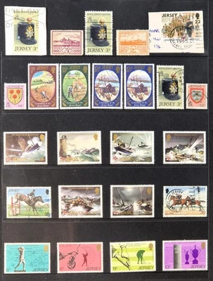 JERSEY - UNITED KINGDOM - Multiple Stamp Sets - Mint/Used - 1970s & 1980s - Image 1 of 4