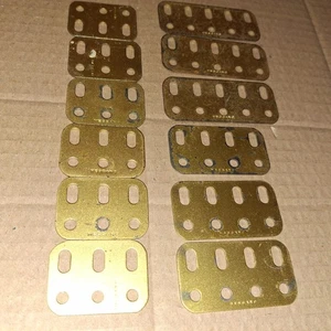 12 X PZ (#103G/103H/103F)PRE GUERRA ORO TIMBRATO MECCANICO TRAVE PIATTA (2,5"/2"/1,5") - Foto 1 di 1