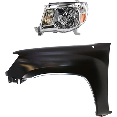 Kit de faros para Toyota Tacoma 2005-2011 lado del conductor con bombilla/s halógena tracción trasera Foto 1 de 4