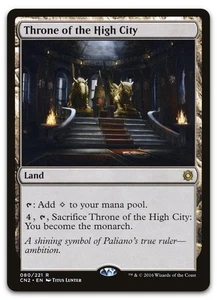 Throne of the High City #80 (LP) Conspiracy Take the Crown CN2 Magic MTG - Picture 1 of 2