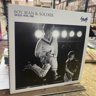 SKIDS - Boy, Man & Soldier : 1978-1981 : 5 CD Box Set. NEW SEALED BOX  (2025) - Image 1 of 3