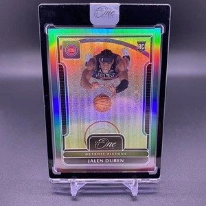 #/40! 🚨2022-23 Panini One and One Jalen Duren RC Detroit Pistons Rookie #139 - Picture 1 of 2