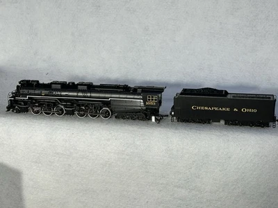 Mighty Rivarossi Chesapeke & Ohio RR 2-6-6-6 Allegheny Locomotive DCC/Sound HO - Image 1 of 4