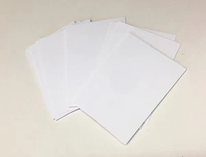 ACEO ATC 3.5X2.5 Inches Blank Cards 110 Lb Premium White Cardstock - Choose Qty - Picture 1 of 1