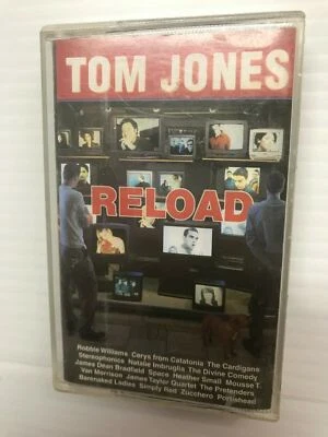 TOM JONES RELOAD Collaborations Audio Music Cassette Tape - Image 1 of 2