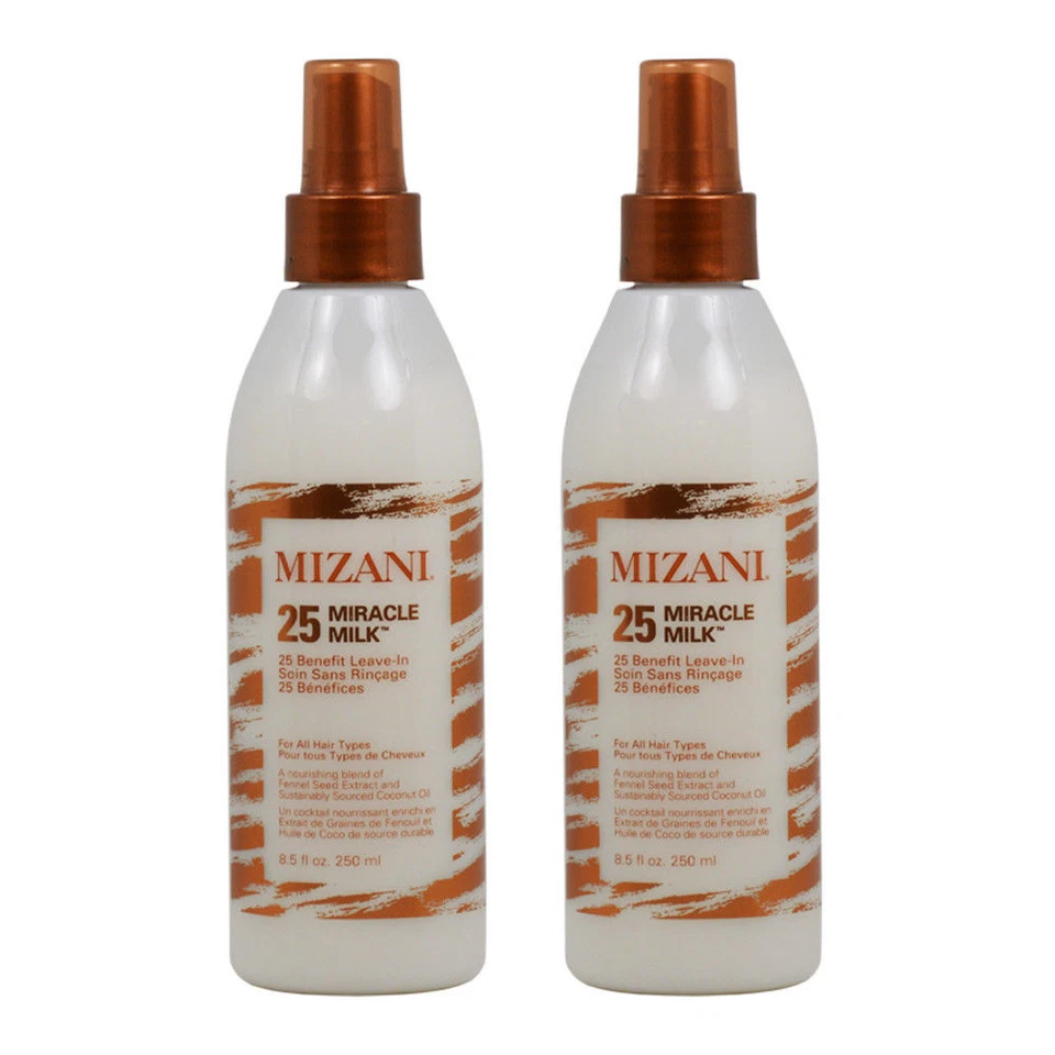 Mizani Miracle Milk 25 Leave In 8.5 Oz. "Pack of 2" - Free Shipping - Image 1 of 1