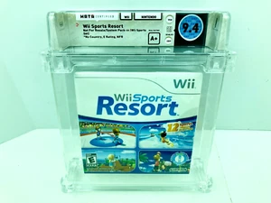 Wii Sports Resort Brand New Sealed (Wii,2009) WATA Graded 9.4 A+ Console Pack In - Picture 1 of 9
